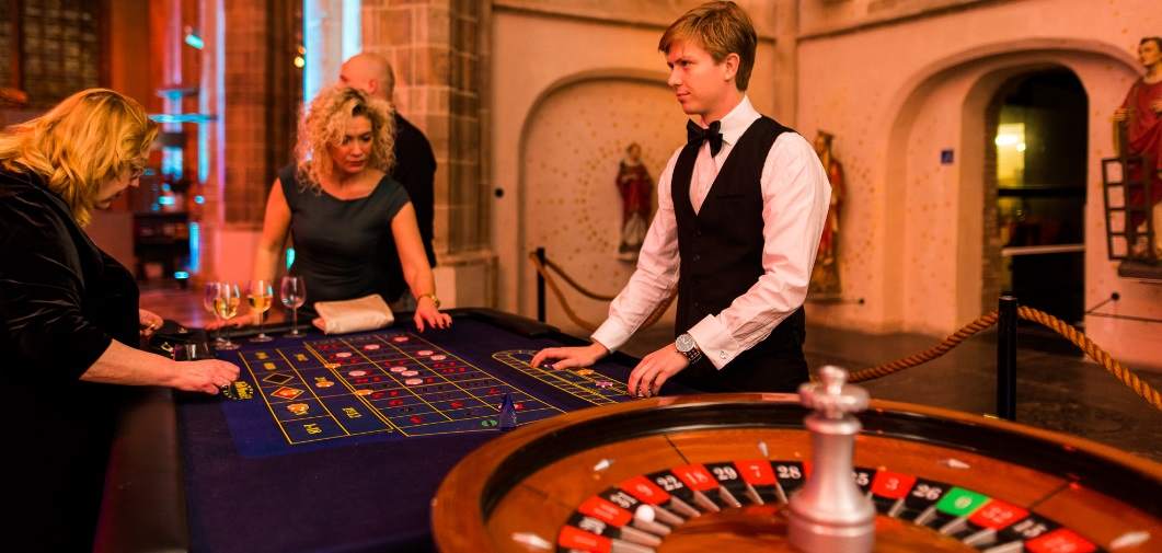 roulettetafel huren casinoverhuur op jubileumfeest